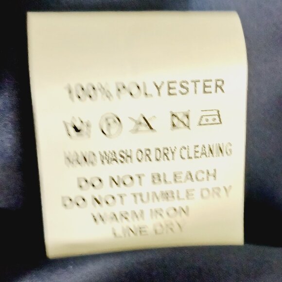 Akira, "What's the Tea" Navy Pinstripe Mini Pleated Skirt, Size XL, Inner Shorts - Picture 6 of 11